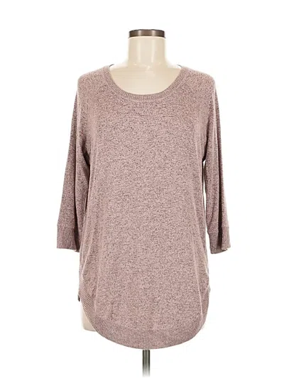 Pre-owned Maurices Pullover Sweater In Brown