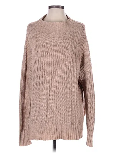 Pre-owned Maurices Pullover Sweater In Brown