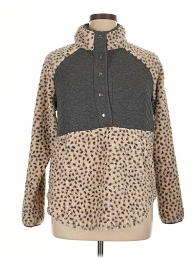 Pre-owned Maurices Pullover Sweater In Brown