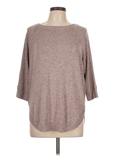 Pre-owned Maurices Pullover Sweater In Brown