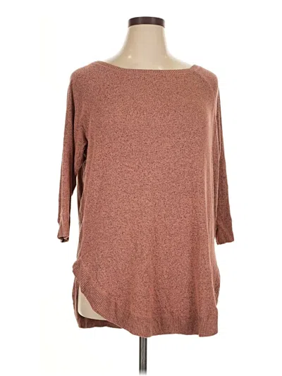 Pre-owned Maurices Pullover Sweater In Brown