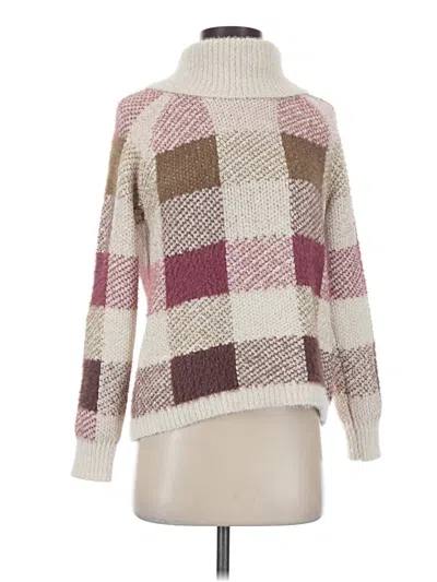 Pre-owned Maurices Pullover Sweater In Burgundy