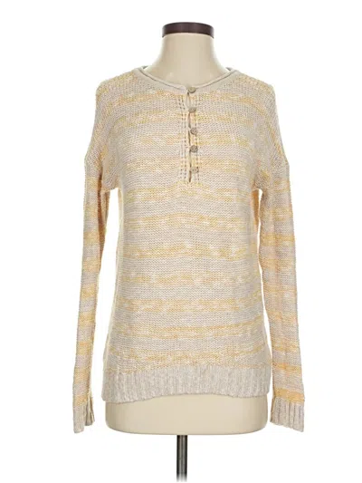 Pre-owned Maurices Pullover Sweater In Gold