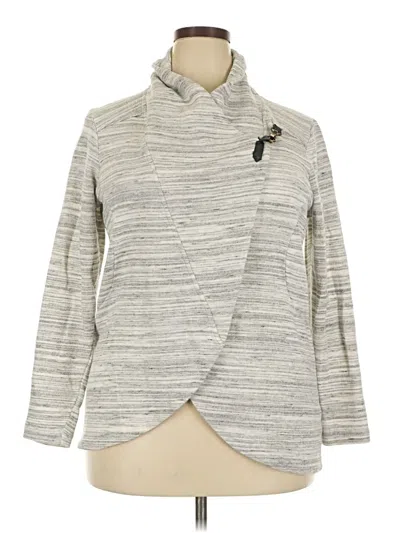 Pre-owned Maurices Pullover Sweater In Gray