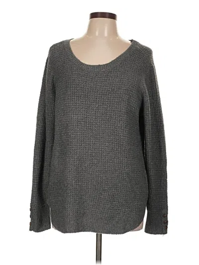 Pre-owned Maurices Pullover Sweater In Gray