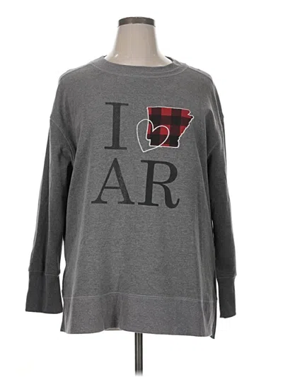 Pre-owned Maurices Pullover Sweater In Gray