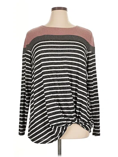 Pre-owned Maurices Pullover Sweater In Gray
