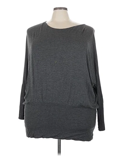 Pre-owned Maurices Pullover Sweater In Gray