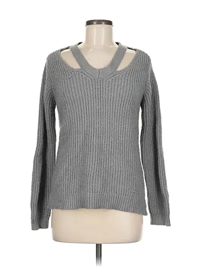 Pre-owned Maurices Pullover Sweater In Gray