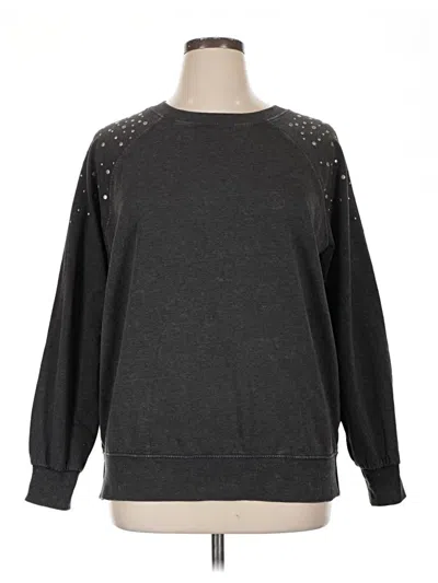 Pre-owned Maurices Pullover Sweater In Gray