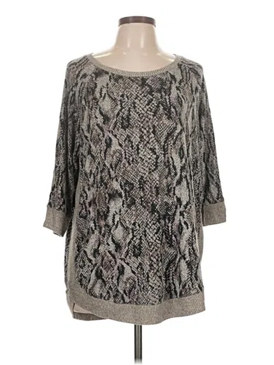 Pre-owned Maurices Pullover Sweater In Gray