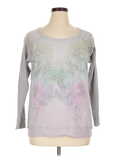 Pre-owned Maurices Pullover Sweater In Gray