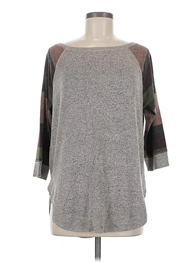 Pre-owned Maurices Pullover Sweater In Gray