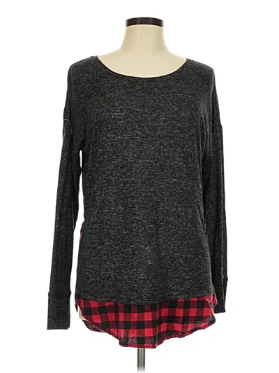 Pre-owned Maurices Pullover Sweater In Gray