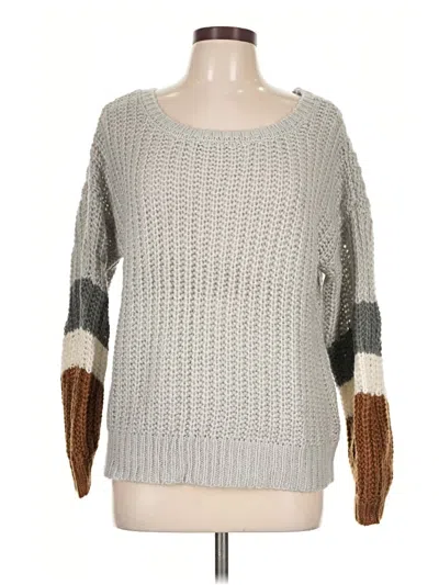 Pre-owned Maurices Pullover Sweater In Gray