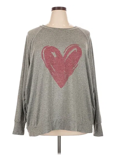 Pre-owned Maurices Pullover Sweater In Gray