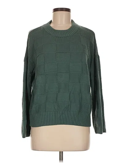 Pre-owned Maurices Pullover Sweater In Green