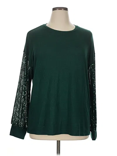 Maurices Pullover Sweater In Green