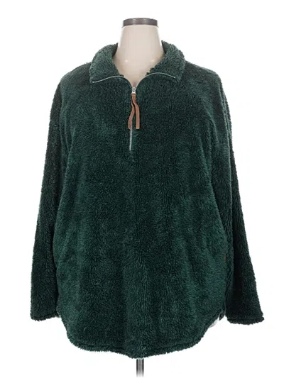Pre-owned Maurices Pullover Sweater In Green