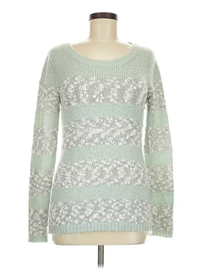 Pre-owned Maurices Pullover Sweater In Green