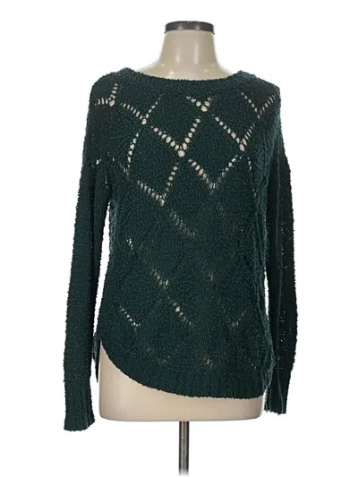 Pre-owned Maurices Pullover Sweater In Green