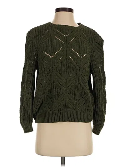 Pre-owned Maurices Pullover Sweater In Green