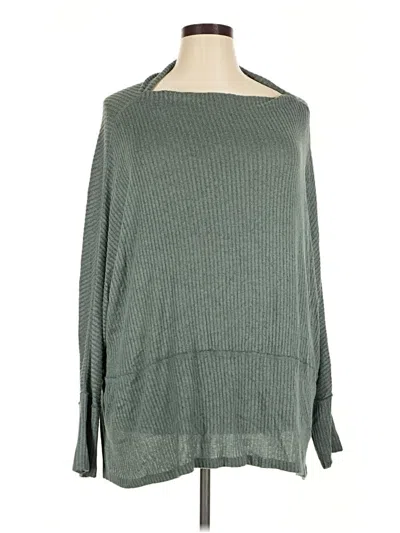 Pre-owned Maurices Pullover Sweater In Green