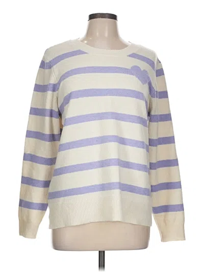 Pre-owned Maurices Pullover Sweater In Ivory