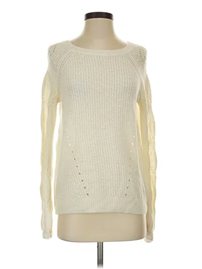 Pre-owned Maurices Pullover Sweater In Ivory