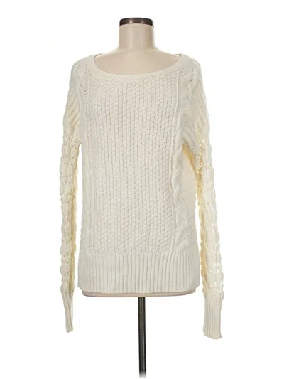 Pre-owned Maurices Pullover Sweater In Ivory