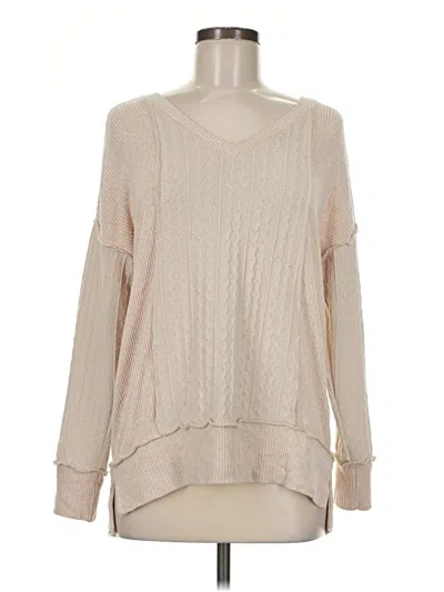 Pre-owned Maurices Pullover Sweater In Ivory
