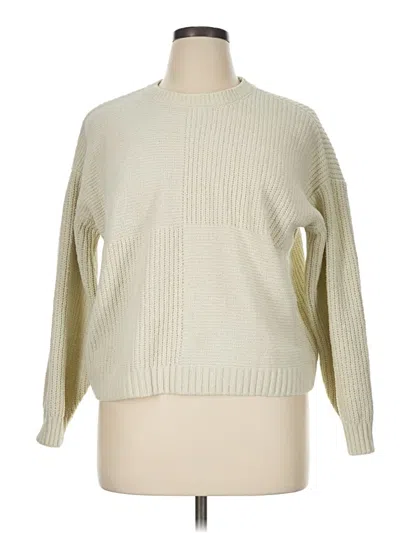 Pre-owned Maurices Pullover Sweater In Ivory