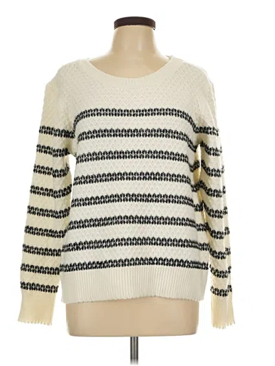 Pre-owned Maurices Pullover Sweater In Ivory