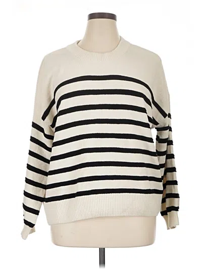 Pre-owned Maurices Pullover Sweater In Ivory