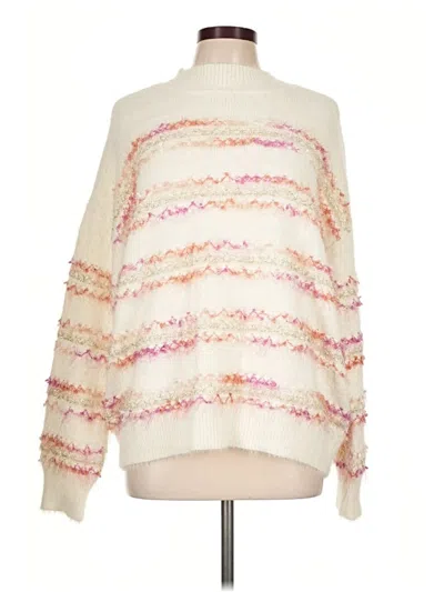 Pre-owned Maurices Pullover Sweater In Ivory
