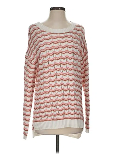 Pre-owned Maurices Pullover Sweater In Orange