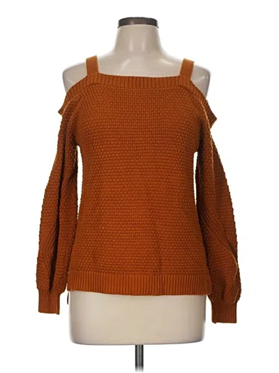 Pre-owned Maurices Pullover Sweater In Orange