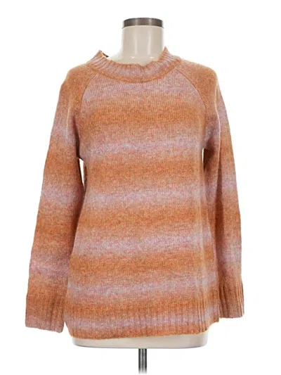 Pre-owned Maurices Pullover Sweater In Orange