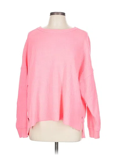 Pre-owned Maurices Pullover Sweater In Pink