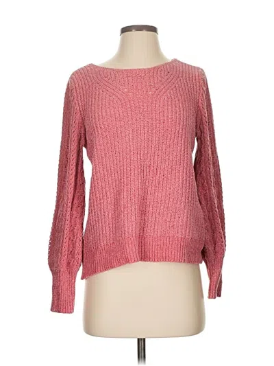 Pre-owned Maurices Pullover Sweater In Pink