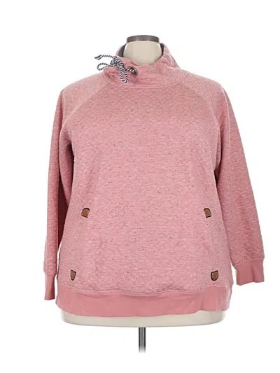 Pre-owned Maurices Pullover Sweater In Pink