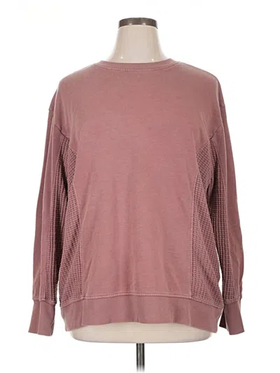Pre-owned Maurices Pullover Sweater In Pink