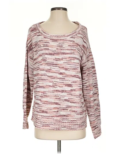 Pre-owned Maurices Pullover Sweater In Pink