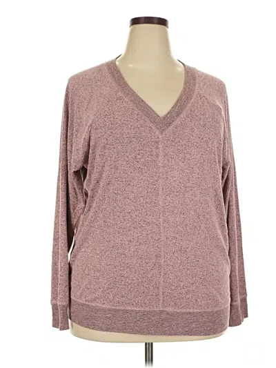 Pre-owned Maurices Pullover Sweater In Pink