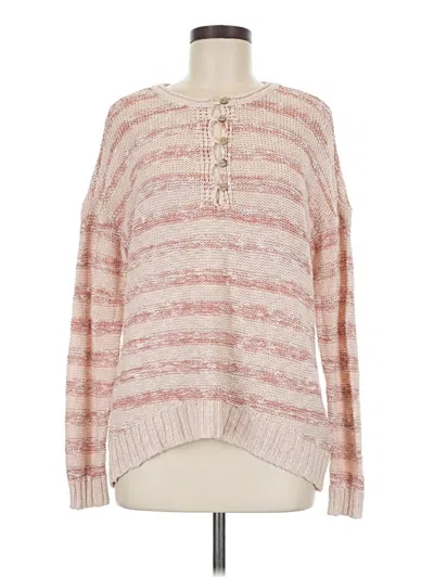 Pre-owned Maurices Pullover Sweater In Pink