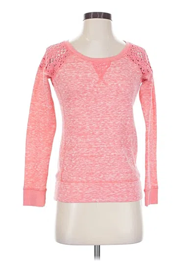 Pre-owned Maurices Pullover Sweater In Pink