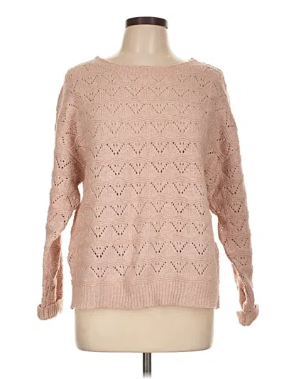 Pre-owned Maurices Pullover Sweater In Pink