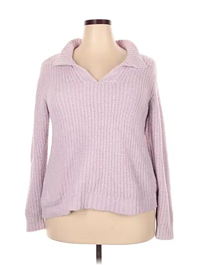 Pre-owned Maurices Pullover Sweater In Purple