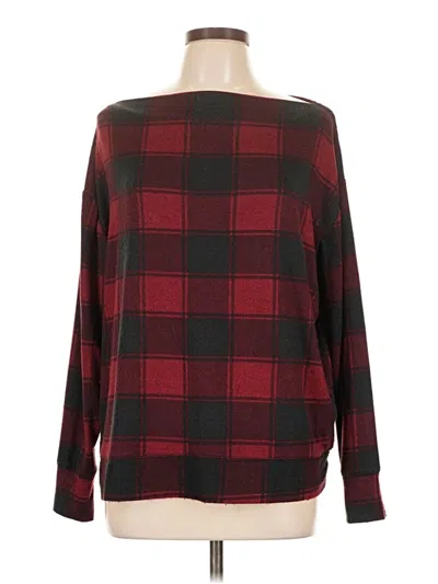 Pre-owned Maurices Pullover Sweater In Red