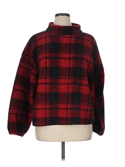 Pre-owned Maurices Pullover Sweater In Red
